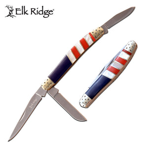 6.0" Elk Ridge Outdoor Folding Gentleman Razor EMulti Blade ER-953AF - Frontier Blades