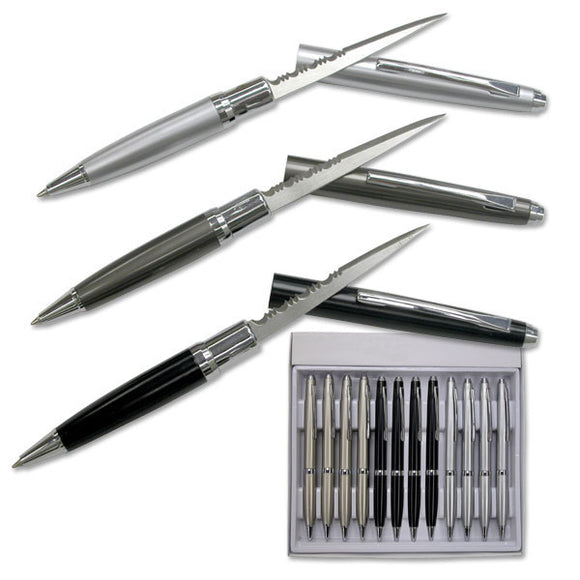 Fixed Blade Pen Knives Twelve Piece Set For Sale (YK-5002MM) - Frontier Blades