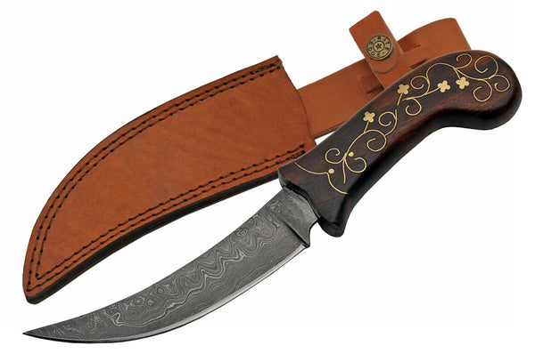 11.5" Custom Handmade Damascus Fillet Knife
