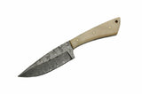 Handmade Custom Damascus Skinner Cougar Knife - Frontier Blades