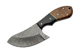 Handmade Custom Damascus Skinner Knife - Frontier Blades