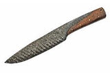 12" Handmade Fantasy Damascus Skinning Knife - Frontier Blades