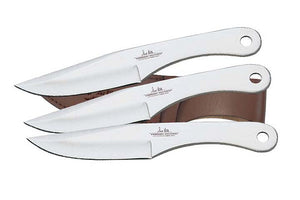 8.5" Hibben Large Triple Set Steel Quality Throwing Knives (GH0455) - Frontier Blades