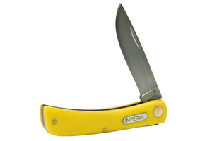 Imperial Schrade Yellow Folding Pocket Knife (SR-IMP22Y) - Frontier Blades