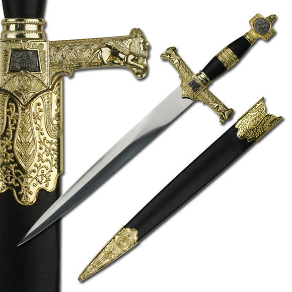 King Solomon Medieval Short Sword (HK-024BK) - Frontier Blades