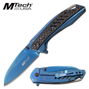 7.75" Mtech USA Ballistic Assisted Tactical Folding Knife (MTA1133BL) - Frontier Blades