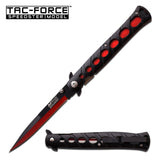 9" Mtech Spring Assisted Red Tactical Folding Pocket Knife MTA-317RD - Frontier Blades