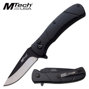 6.75" Mtech USA Ballistic Manual Tactical Folding Knife (MT1149BK) - Frontier Blades