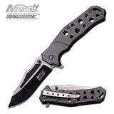 8" MTech USA Spring Assisted Gray Outdoor Pocket Knife MTA951GY - Frontier Blades