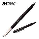 MTech USA Tactical Self Defense Pen Knife (MT-PEN1BK) - Frontier Blades