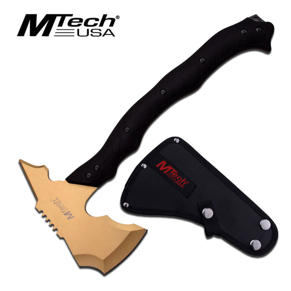 MTech USA Gold Heavy Duty Single Handed Axe - Frontier Blades