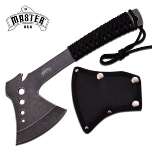 Master USA Stonewashed One Hand Throwing Axe - Frontier Blades
