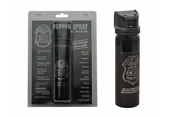 Maximum Strength Pepper Spray For Sale (4 ounces) - Frontier Blades