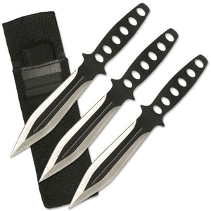 Perfect Point Three Piece Throwing Knife Set (RC-136-3) - Frontier Blades