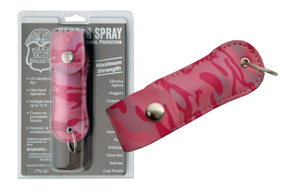 Pink Camo Pepper Spray For Sale (1/2 Oz) - Frontier Blades