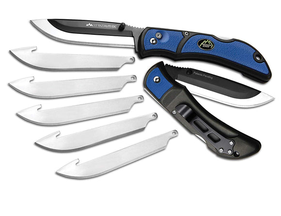 Outdoor Razor-Lite Multi Blade Tactical EDC Folding Pocket Knife - Frontier Blades