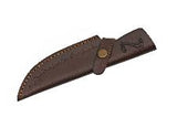 9.5" Real Damascus Steel Stonepath Skinning Knife - Frontier Blades
