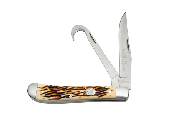 Rite Edge 2 Bladed Bone Style Hunting Hoof Pocket Knife