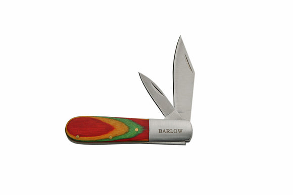 Rite Edge Barlow Multicolor 2 Bladed Manual Folding Pocket Knife