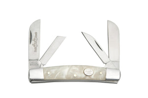 Rite Edge Congress White Pearl 4 Bladed Imperial Folding Knife