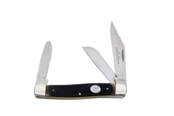 Rite Edge Large Stockman Sawtooth Textured Handle Pocket Knife (210568)
