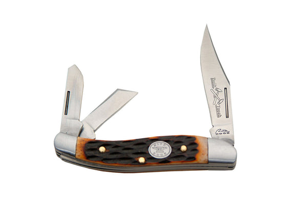 Rite Edge Sowbelly Imperial Built Tough Series Jig Bone Pocket Knife (210575-BX)