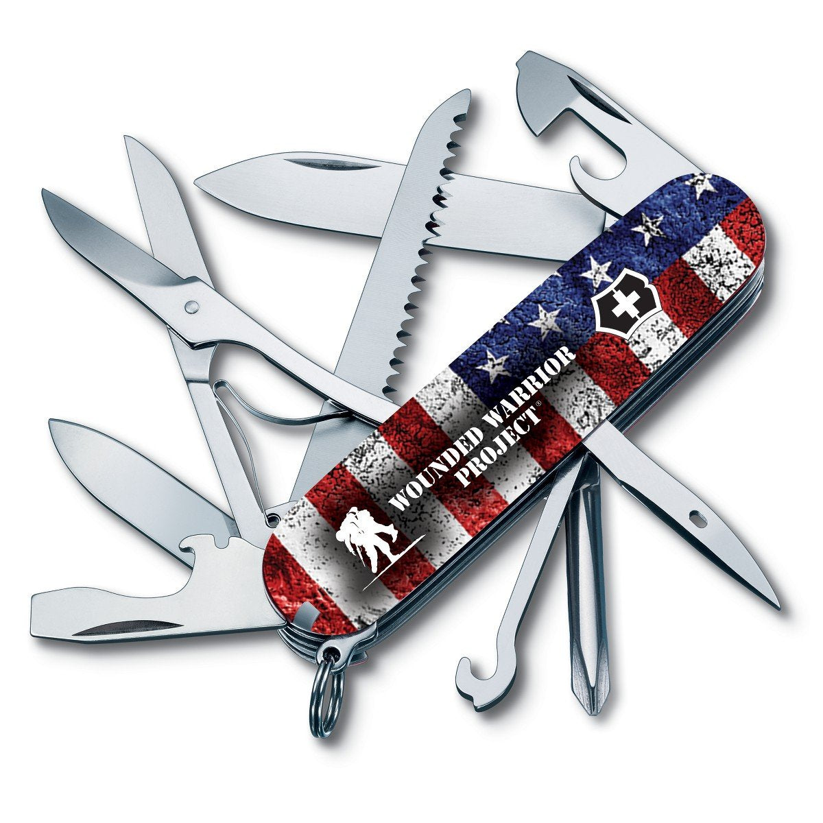 Victorinox Flag Multitool Pocket Knife For Sale
