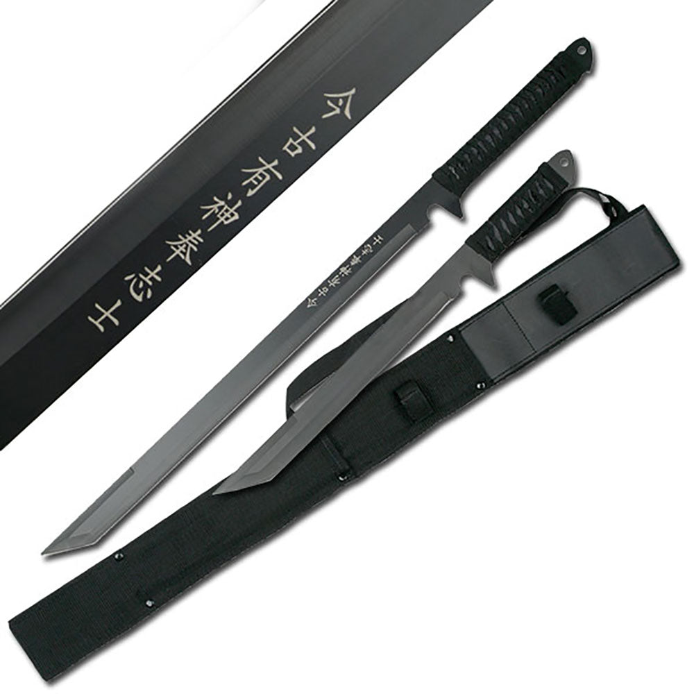 Samurai Ninja Black Twin Swords For Sale (HK-1067)