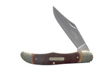 Schrade Mustang Old Timer Folding Knife w/ Sheath (SR-125OT) - Frontier Blades