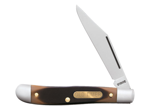 Schrade Pal Single Blade Delrin Handle Pocket Knife (SR-12OT) - Frontier Blades