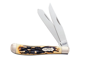 Schrade Uncle Henry Series 2 Bladed Pro Trapper Pocket Knife - Frontier Blades