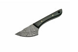 6.25" Small Damascus Skinning Knife - Frontier Blades
