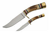 Steel Stag Twin Hunter Fixed Blade Knives (SS-7012) - Frontier Blades