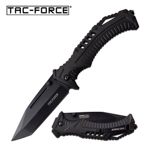 8.75" TAC FORCE SPRING ASSISTED OUTDOOR TANTO FOLDING POCKET KNIFE - Frontier Blades