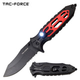 TAC-FORCE TF-1007RD ASSISTED OPEN OUTDOOR FOLDING POCKET KNIFE NEW - Frontier Blades