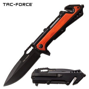 8.25" Tac Force Speedster Model Assisted Folding Knife TF-1024BBR - Frontier Blades