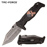 8.25" Tac Force Speedster Model Assisted Folding Knife TF-1025BK - Frontier Blades