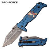 8.25" Tac Force Speedster Model Assisted Folding Knife TF-1025BL - Frontier Blades