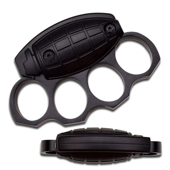 Tactical Black Self Defense Knuckle For Sale (PK-2442BK) (Paper Weight