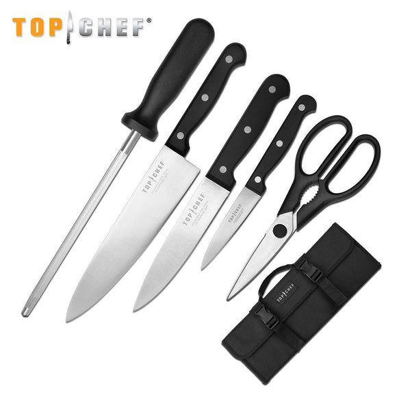 Top Chef Classic 6-Piece Kitchen Knife Set (TC-43) - Frontier Blades