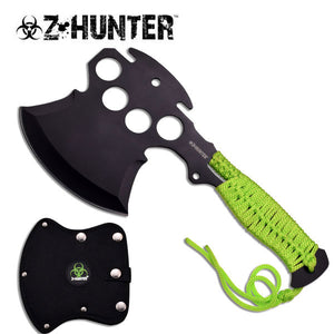 Z-Hunter Neon Green Single Handed Axe - Frontier Blades