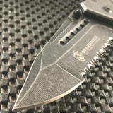 8.25" USMC MARINES TACTICAL SPRING ASSISTED TANTO POCKET KNIFE Blade Folding
