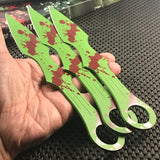 Z-Hunter Zombie Green 3 Piece Throwing Knives Sale