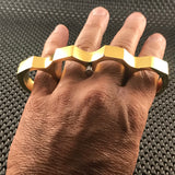 Golden Brass Knuckles (Paper Weight) For Sale (PK-807GD)