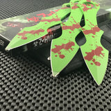 Z-Hunter Zombie Green 3 Piece Throwing Knives Sale