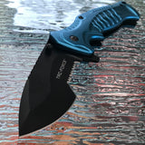 8" Blue Steel Karambit Tactical Pocket Knife (TF-993BL) - Frontier Blades