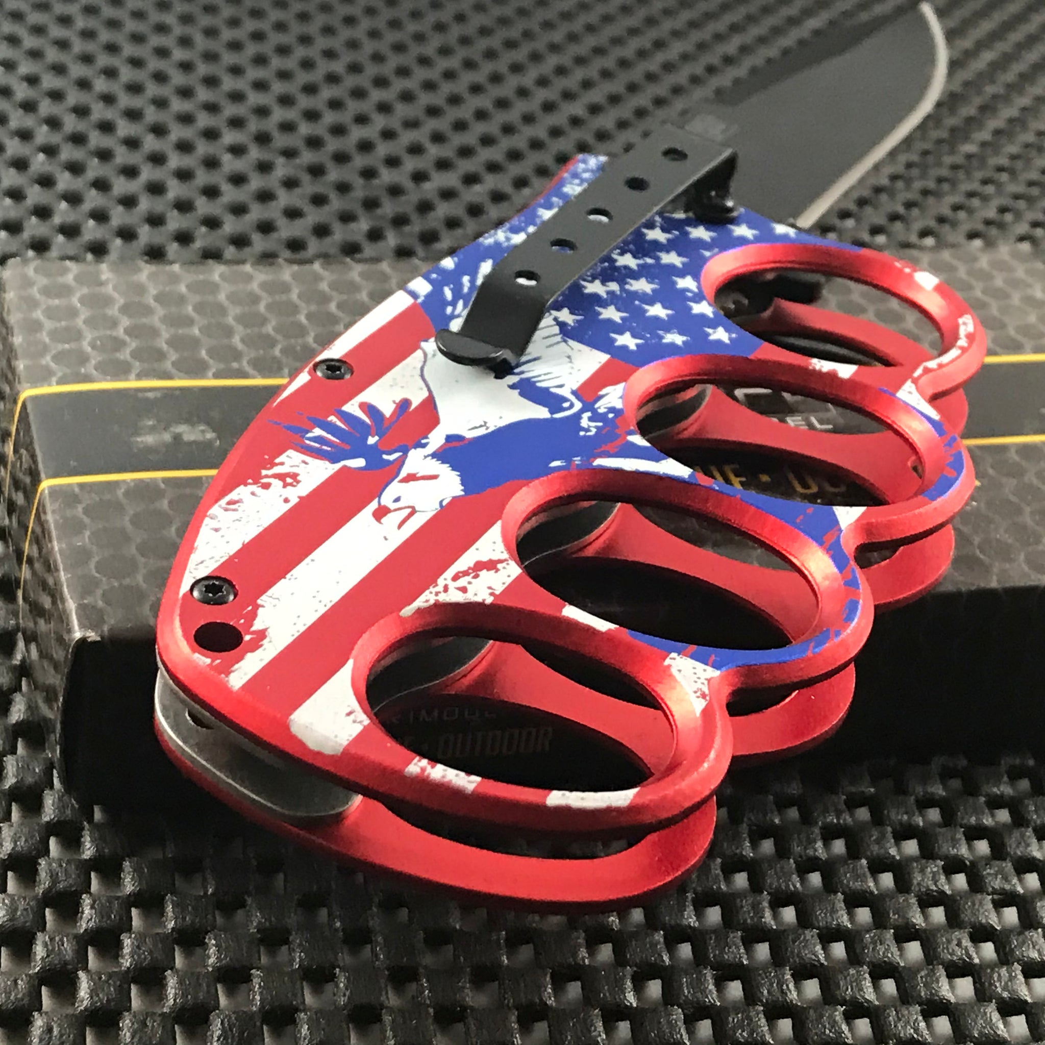 Folding Brass Knuckle For Sale - Frontier Blades