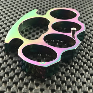 Rainbow Brass Knuckles (Paper Weight) For Sale (PK-807RB)