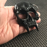 Cat Self Defense Black Knuckle Keychain For Sale