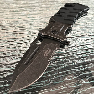 8.25" MASTER USA SPRING ASSISTED TACTICAL FOLDING POCKET KNIFE MUA022BG - Frontier Blades